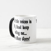 Meer geit magische mok (Voorkant links)