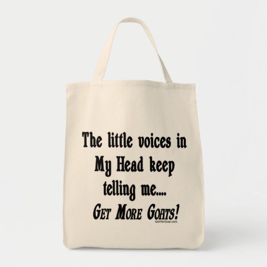 Meer geit tote bag (Voorkant)