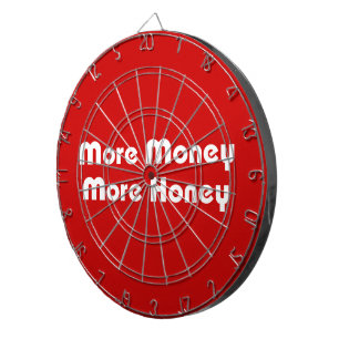 Meer geld meer honing dartbord