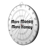 Meer geld meer honing dartbord (Voorkant Rechts)