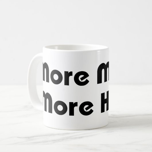 Meer geld meer honing koffiemok (Voorkant links)