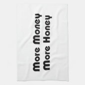 Meer geld meer honing theedoek (Verticaal)