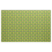 Meer gele Pickleballen - aangepaste achtergrond Stof (Fat Quarter)