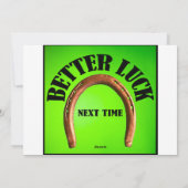 MEER GELUK DE VOLGENDE KEER FEESTDAGENKAART (Achterkant)