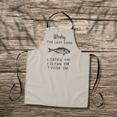 Meer Geviste Humor - Speciaal viskooksysteem Schort