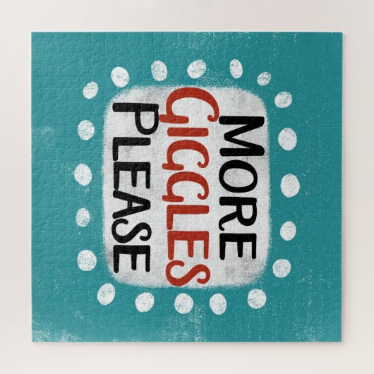 Meer giechels alsjeblieft puzzel (Horizontaal)