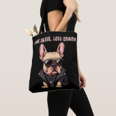 Meer gitaar, minder drama tote bag (Dichtbij)