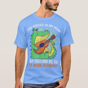 Meer gitaren met een Draak voor Muziek T-shirt