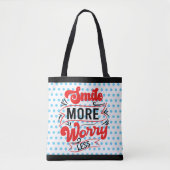 Meer glimlach tote bag (Voorkant)
