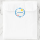 Meer glimlachen Inspirerende sticker | Schattige p (Tas)
