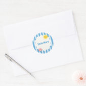 Meer glimlachen Inspirerende sticker | Schattige p (Envelop)