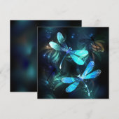 Meer gloeiende libellen aankondiging (Voorkant / Achterkant)