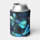 Meer gloeiende libellen blikjeskoeler (Blikje Voorkant)
