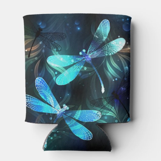 Meer gloeiende libellen blikjeskoeler (Achterkant)