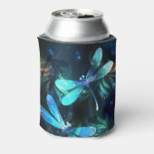 Meer gloeiende libellen blikjeskoeler (Blikje Achterkant)