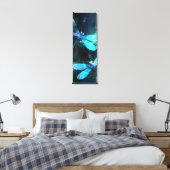 Meer gloeiende libellen canvas afdruk (Insitu (Slaapkamer))