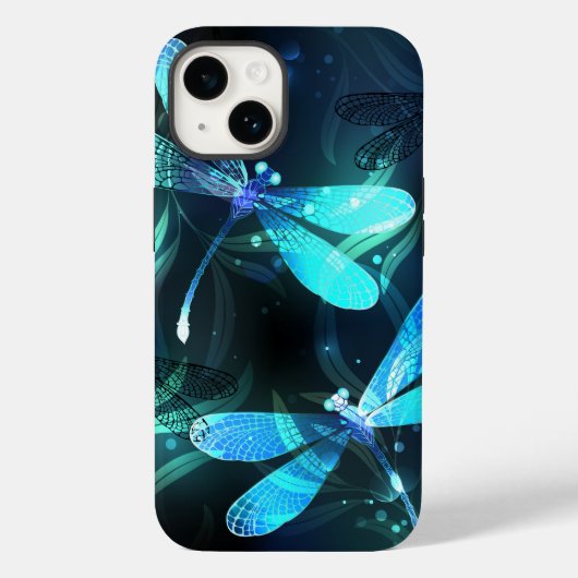 Meer gloeiende libellen Case-Mate iPhone case (Achterkant)