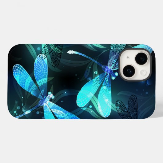 Meer gloeiende libellen Case-Mate iPhone case (Achterkant (horizontaal))