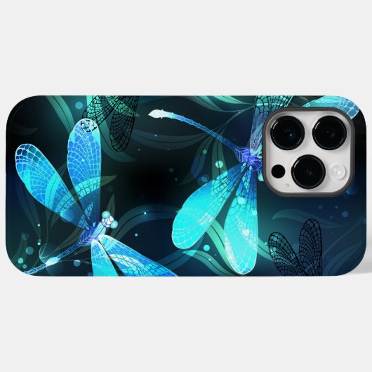 Meer gloeiende libellen Case-Mate iPhone case (Achterkant (horizontaal))