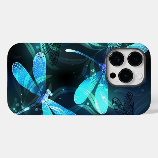 Meer gloeiende libellen Case-Mate iPhone case (Achterkant (horizontaal))