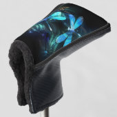 Meer gloeiende libellen golfheadcover (3/4 voorkant)