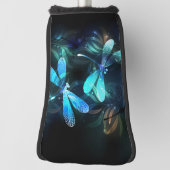 Meer gloeiende libellen golfheadcover (Draai 90)