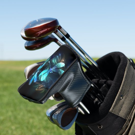 Meer gloeiende libellen golfheadcover (Insitu)