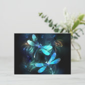 Meer gloeiende libellen informatiekaartje (Staand voorkant)