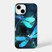 Meer gloeiende libellen iPhone hoesje (Achterkant)