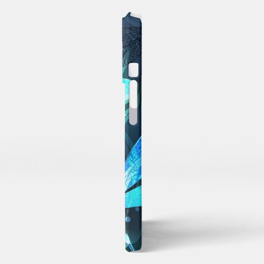 Meer gloeiende libellen iPhone hoesje (Linkerkant)