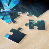 Meer gloeiende libellen legpuzzel (Zijkant)