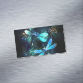 Meer gloeiende libellen magnetisch visitekaartje (Voorbeeld)