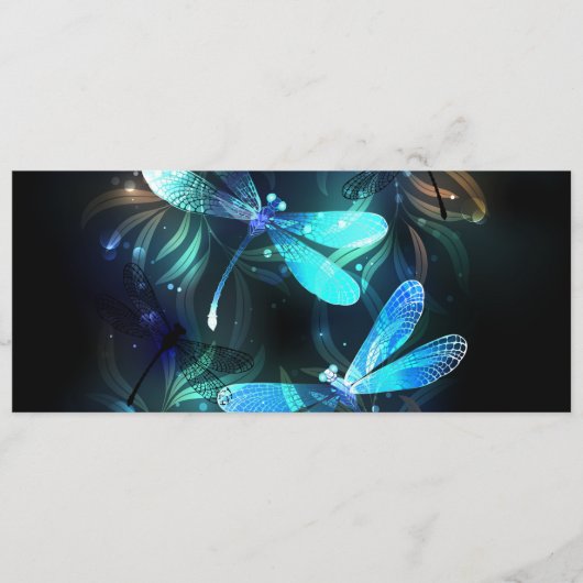 Meer gloeiende libellen menu (Voorkant)