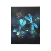 Meer gloeiende libellen notitieblok (Linkerzijde)