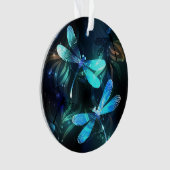 Meer gloeiende libellen ornament (voorkant)