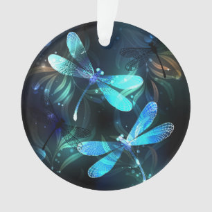 Meer gloeiende libellen ornament