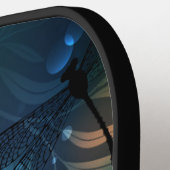 Meer gloeiende libellen pickleball paddle (Links Detail)