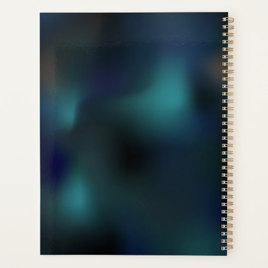 Meer gloeiende libellen planner (Achterkant)