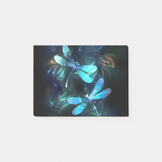 Meer gloeiende libellen post-it® notes (Voorkant)