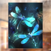 Meer gloeiende libellen raamsticker (Vel 2)