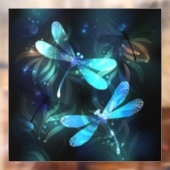 Meer gloeiende libellen raamsticker (Vel 2)