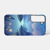 Meer gloeiende libellen Samsung Galaxy Hoesje (Achterkant horizontaal)