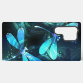Meer gloeiende libellen samsung galaxy hoesje (Achterkant horizontaal)