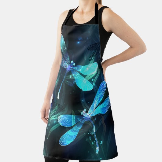 Meer gloeiende libellen schort (Insitu)