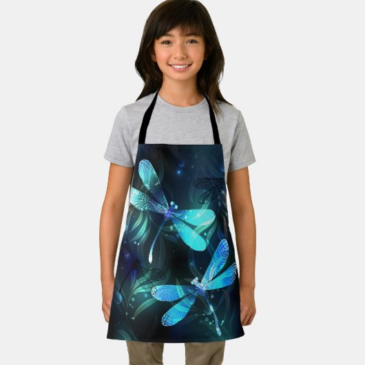 Meer gloeiende libellen schort (Insitu)