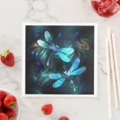 Meer gloeiende libellen servet (Insitu)