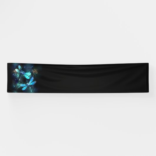 Meer gloeiende libellen spandoek (Horizontaal)