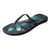 Meer gloeiende libellen teenslippers (Schuin)