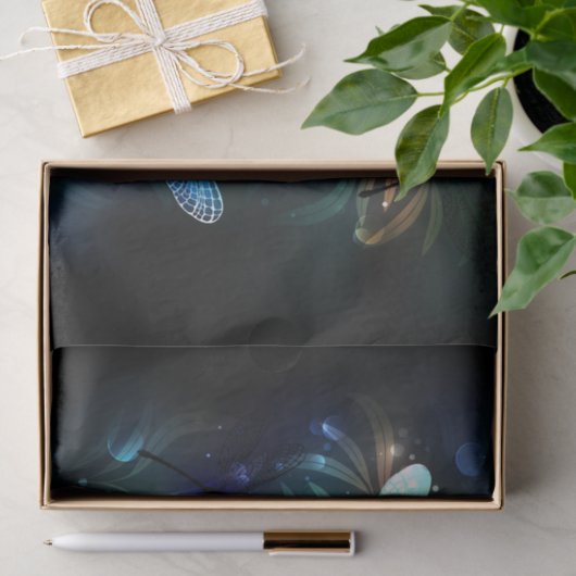 Meer gloeiende libellen tissuepapier (Geschenk)