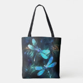Meer gloeiende libellen tote bag (Achterkant)